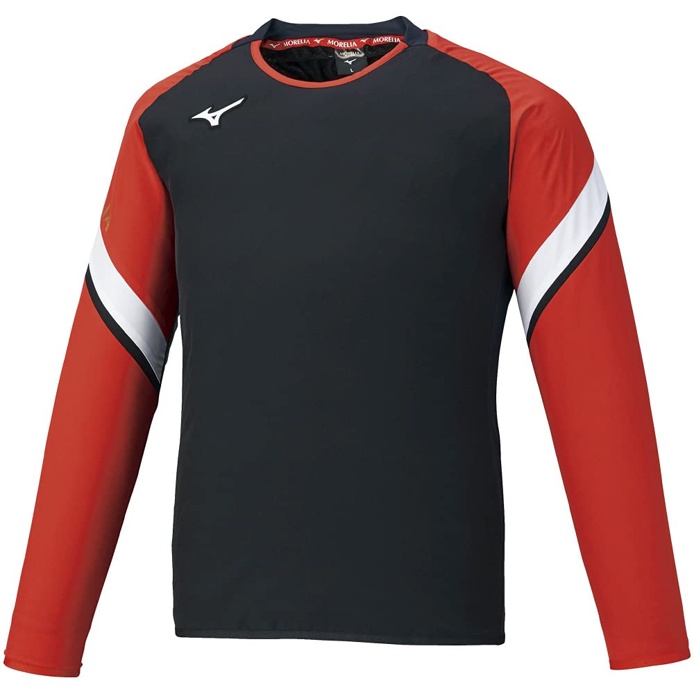 Mizuno MORELIA Tech Lining Soccer Size XL Shirt, Black, (P2ME1505)