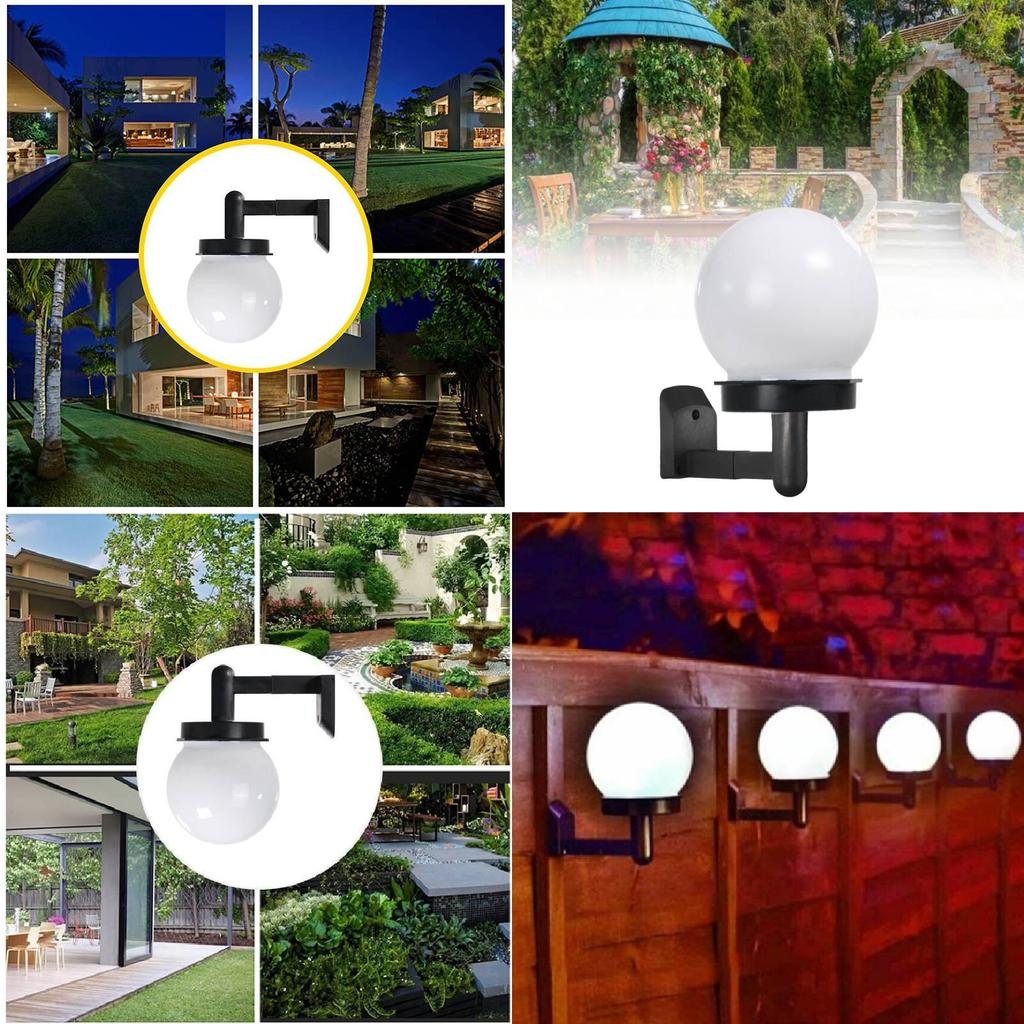 Creative Globe-shaped Led Wall Lamp Modern Balcony Corridor Light Ip44 Certified