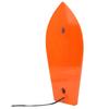 Plastic Fishing Trolling Diving Board Orange Color Portable Tool Accessory for Fishing