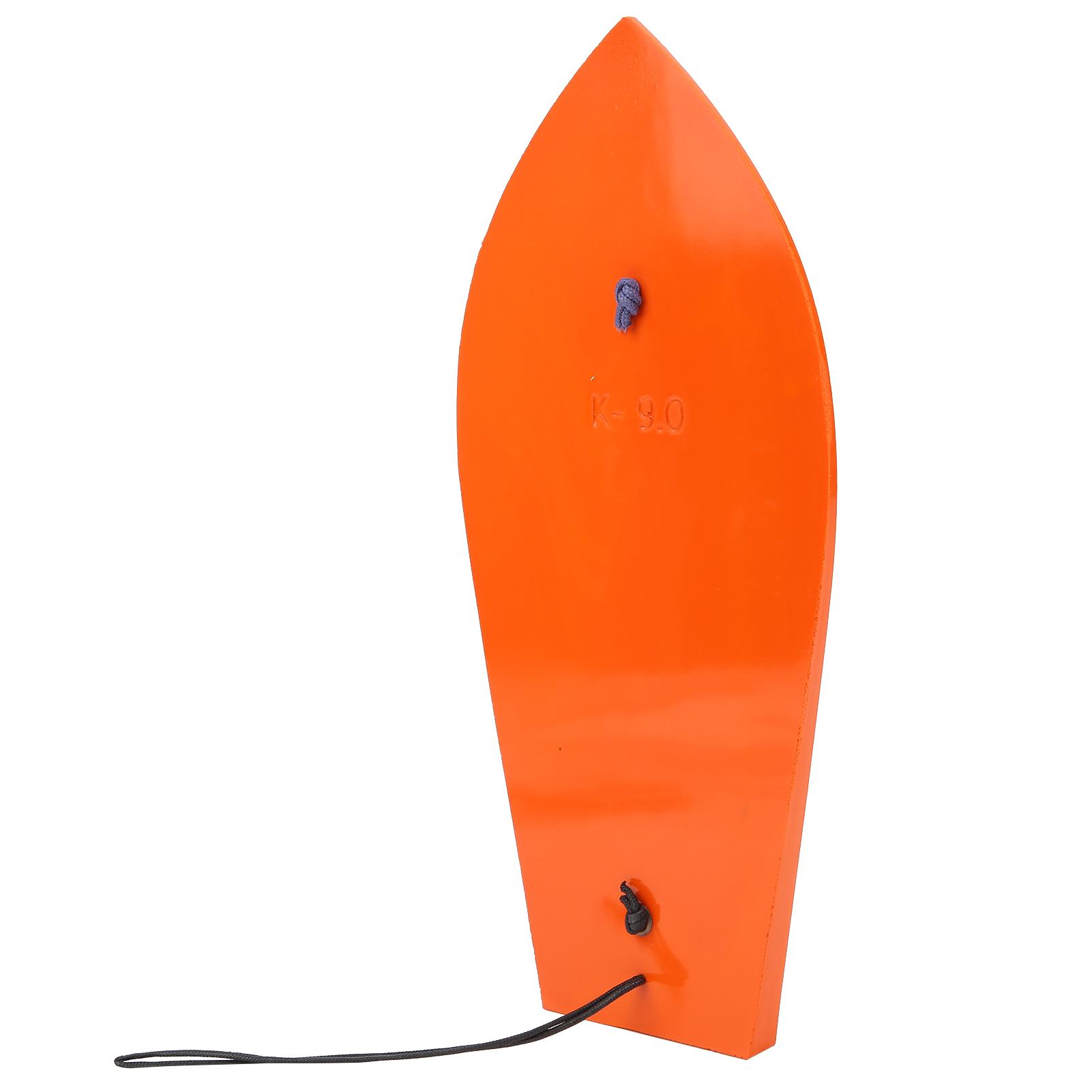 

Plastic Fishing Trolling Diving Board Orange Color Portable Tool Accessory for Fishing