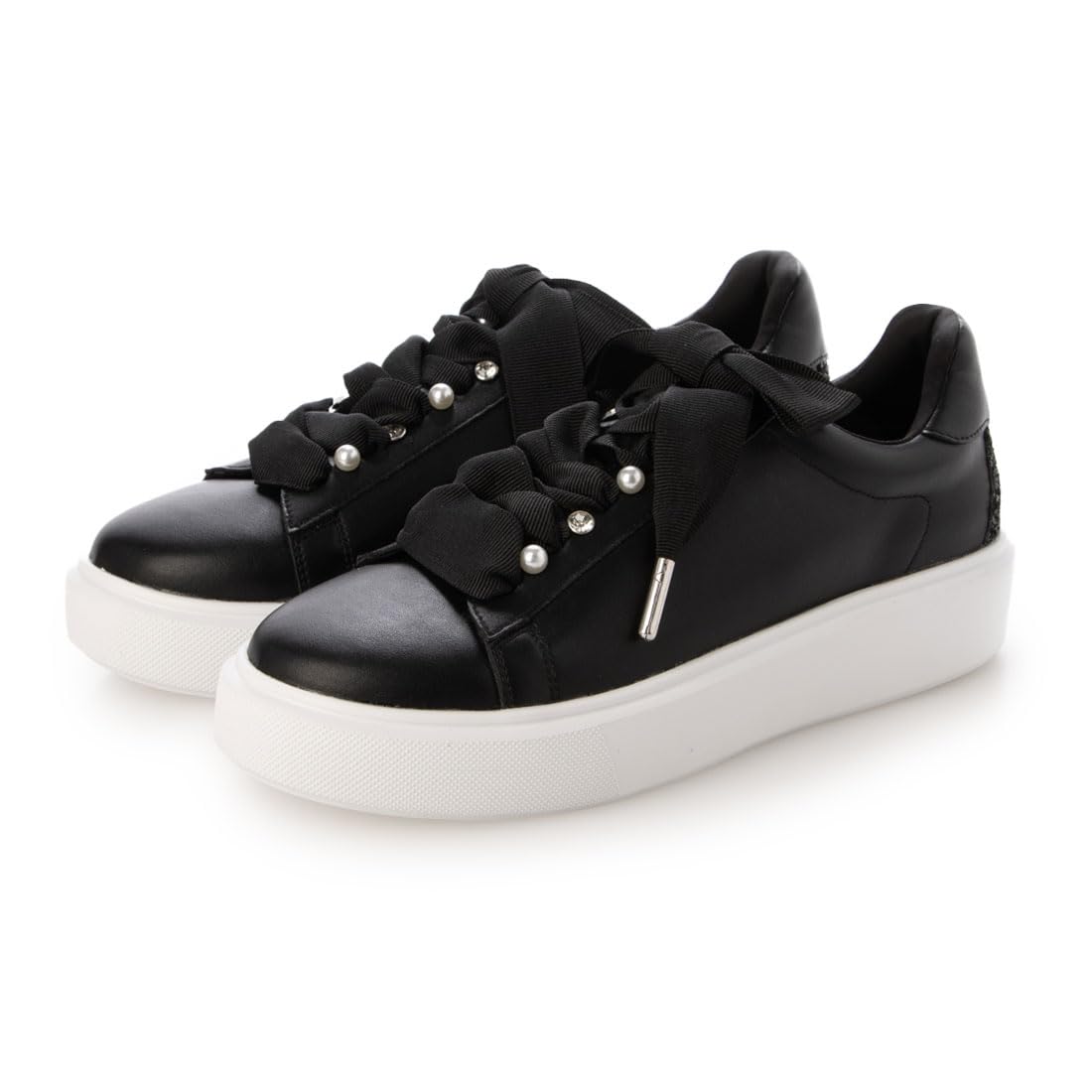 

[Evol] Soft Pearl Stone Sneakers, Sizes S-LL
