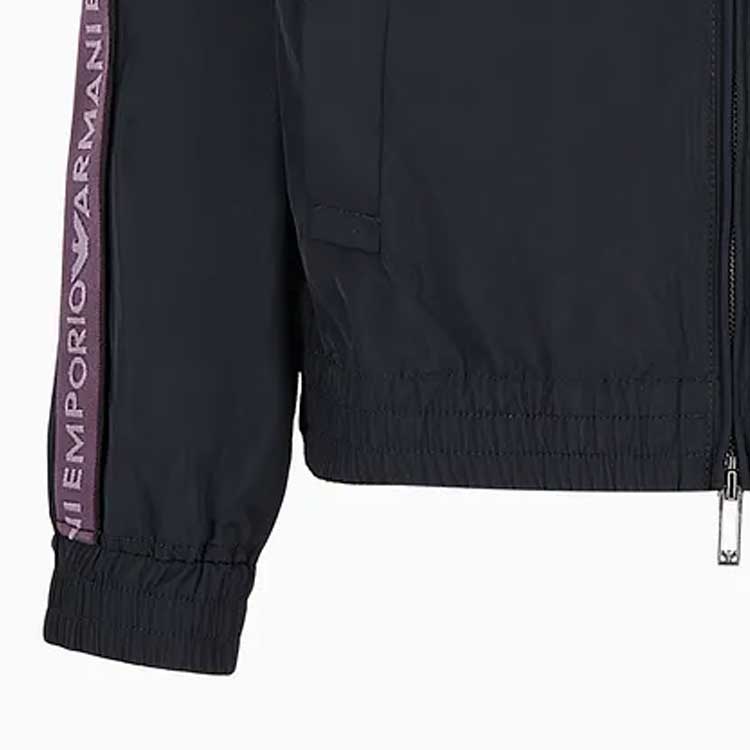 EMPORIO ARMANI Full zip Blouson In Light Nylon With Logo Tape 3D1BH0-1NMPZ-0920