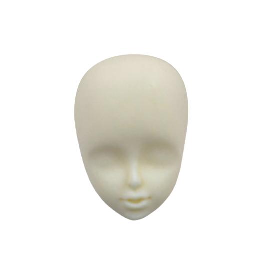 DIY Silicone Mould Fondant Doll Head Face Baking Cake Chocolate Accessories