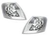 VW Passat B5 96-00 Piscas Xenon Transparentes Conjunto Par Liso Esquerdo e Direito