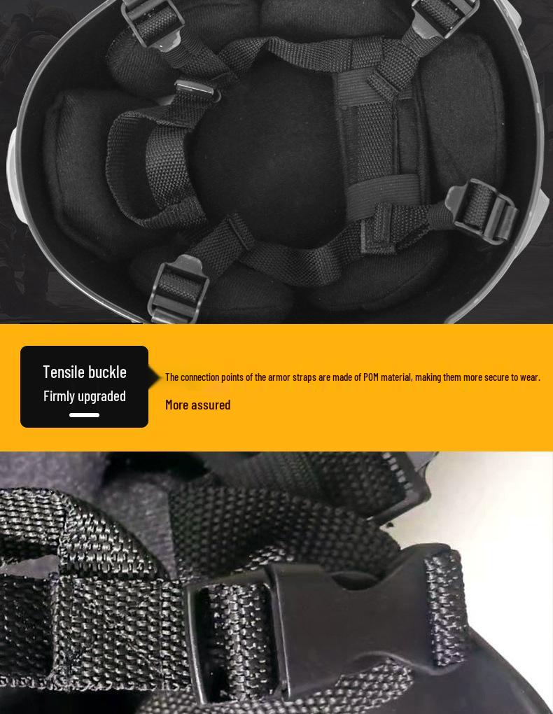 MICH2000 Tactical Action Helmet for Outdoor Roller Skating & CS Sports