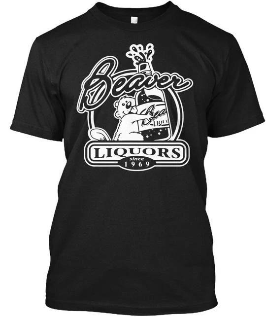 

Beaver Liquors - Since 1969 100% Cotton T-shirt Mens Tees Top Made in the USA T-Shirt Tee Top Unisex 3XL