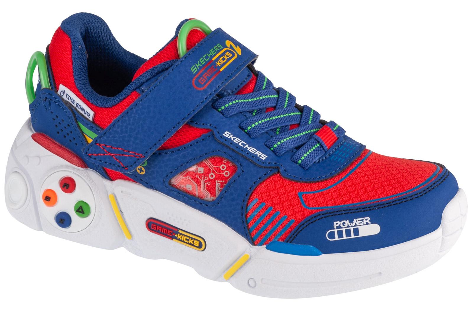 Skechers Gametronix 2.0, Baskets bleues pour garçon 31 bleu