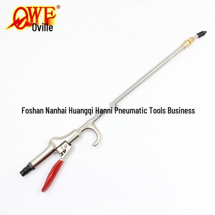

Oville 188A Metal Alloy Retractable Extra Long Nozzle Air Dusting Gun Size 1/4