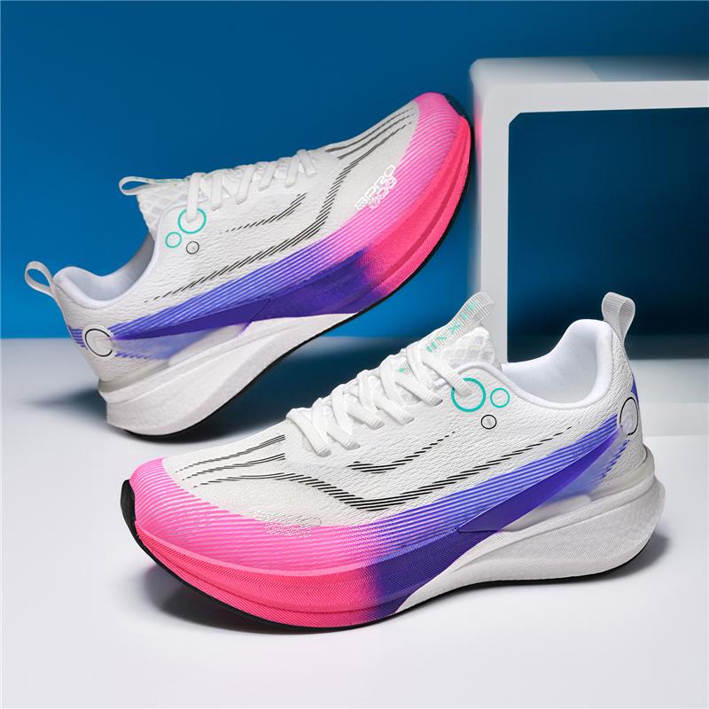 Unisex Sports Shoes Professional Running Breathable Anti Slip Lace Up Sports Training Outdoor Sneakers for Men Women