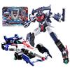 Nuova Stagione 3 Metal Cardbot SPARKBIT Robot Trasformabile in Auto Action Figures con Trasformazione Carta Modello Auto Giocattoli Regalo