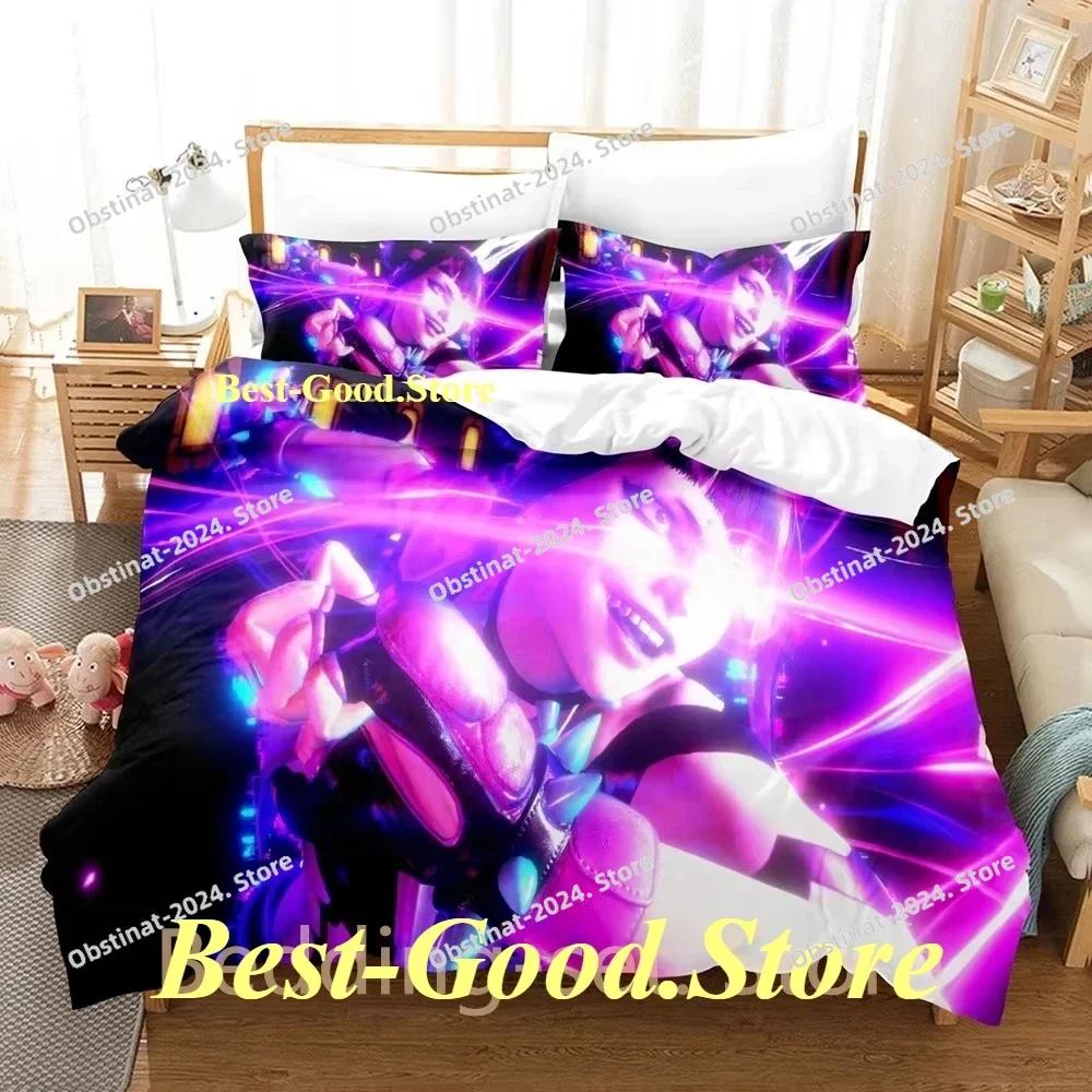 Hip Hop Game Juri Han Bedding Set Printed Bed Set With Pillowcase Bed Duvet Cover Soft Single Double Queen Super King Size