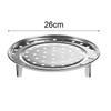 New Steamer Shelf Stainless Steel Tray Stand Steamer Shelf Steamer Rack Pot Steaming Cookware Kitchen Supplies