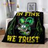Portable Multifunctional Children's holiday birthday Gift Cartoon Rat Fink Cute Home Bedroom decoration Warm Sherpa blanket