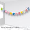 Colorful Cartoon Bunting for School, Birthday, or Kindergarten Décor