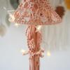 Nordic Handmade Cotton Rope Jellyfish Hanging Ornament for Children's Room or Bedroom