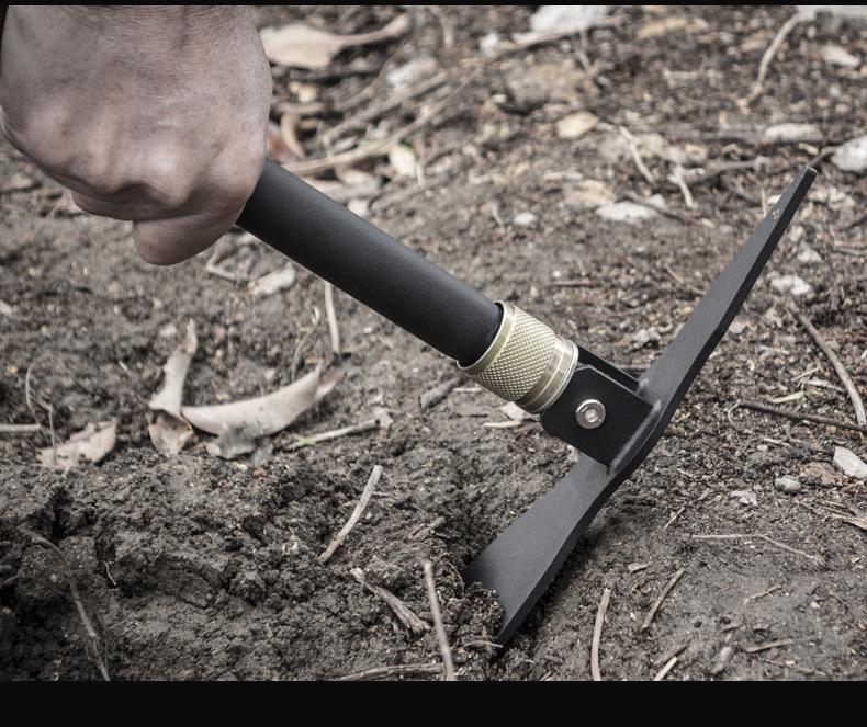 Changlin 1531 Multifunctional Folding Shovel & Pickaxe - Portable Outdoor Tool for Camping, Fishing, and Gardening