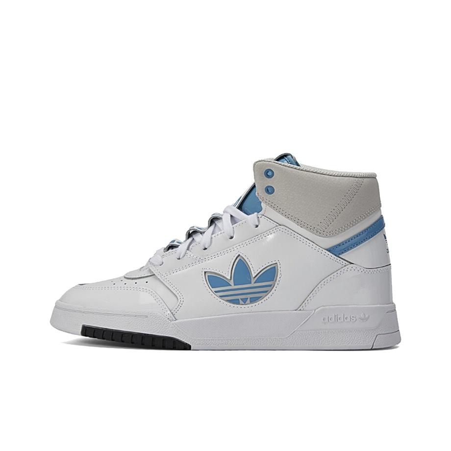 adidas Originals Drop Step XLT High-Top Skate Shoes Unisex Skate Shoes White Blue FX7686