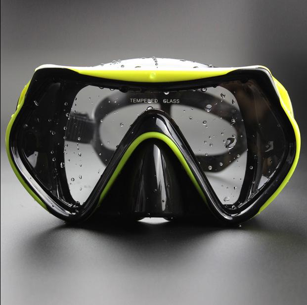 PVC/Silicone Diving Mask Set - Snorkeling Gear