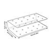 Hole Cake Pop Stand Candy Display Acrylic Stand Clear Durable Candy Stand Baby Shower Wedding Party Birthday Dessert Placement