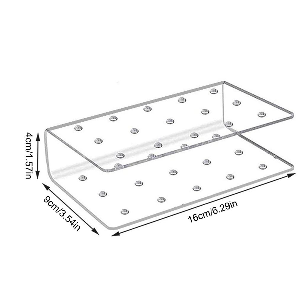 Hole Cake Pop Stand Candy Display Acrylic Stand Clear Durable Candy Stand Baby Shower Wedding Party Birthday Dessert Placement