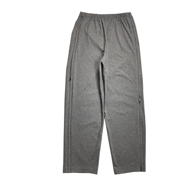 Easy-Wear Cotton Rehab Pants for Post-Surgery, Paralyzed, or Bedridden Men