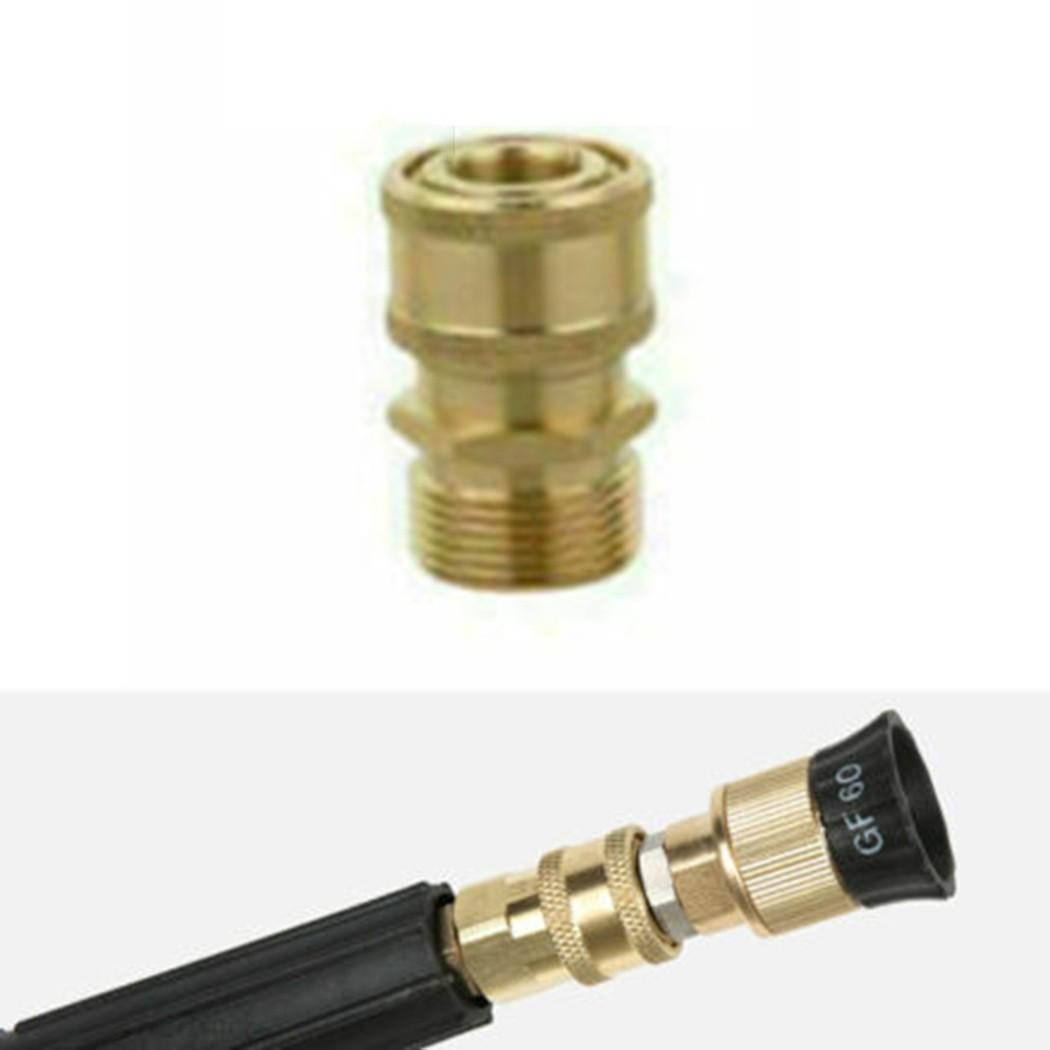 

Quick Release Connector Coupler Fitting for High Pressure Washer & Hose 1pc