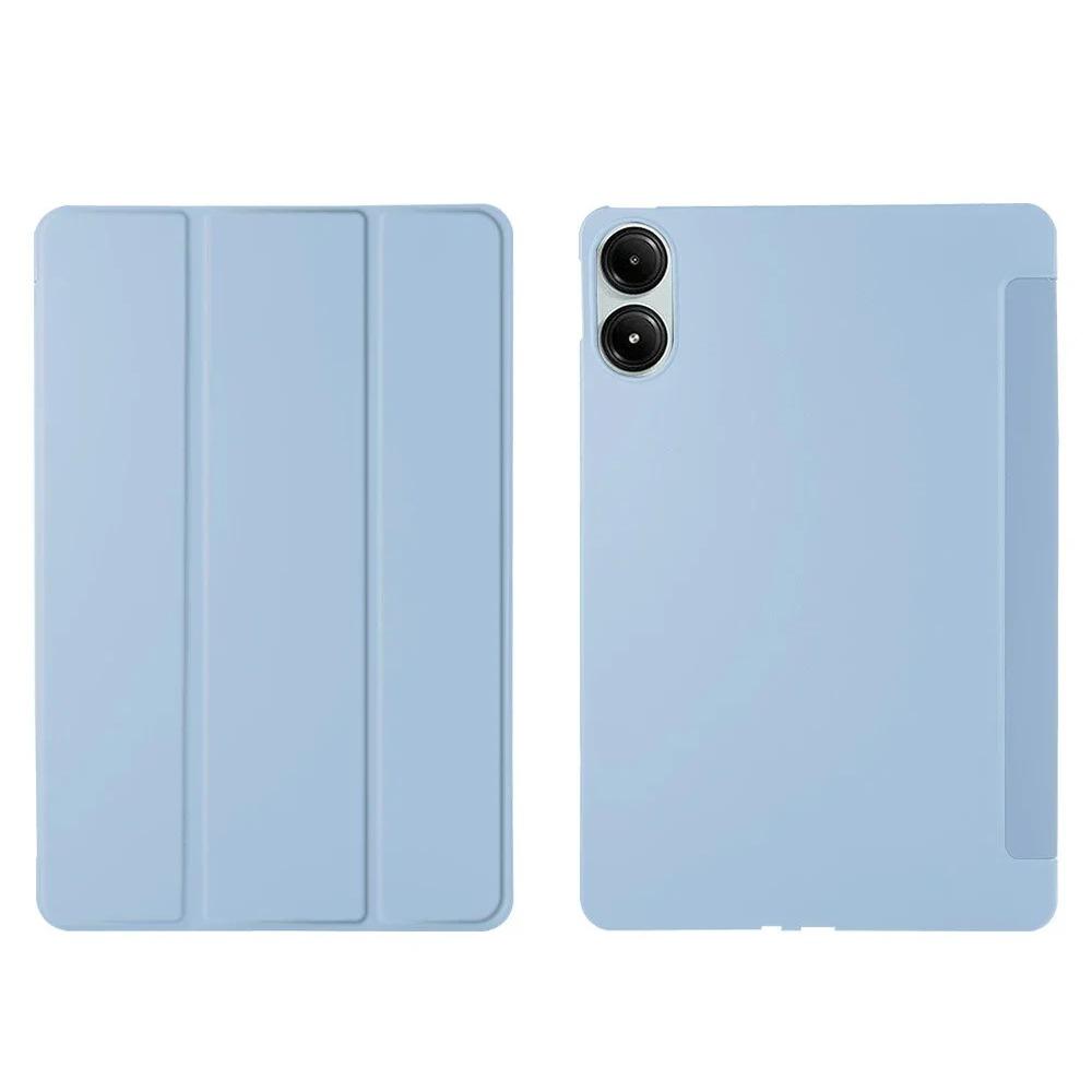 

Магнітний чохол-підставка з рідкого силікону для планшета Xiaomi Pad 7 Ultra 14 дюймів 7s 6 6s 5 Pro POCO Pad Redmi Pad 2 2Pro SE Mini POCO Pad Pro Захисна кришка Xiaomi Pad5 11 inch небо синє кольору