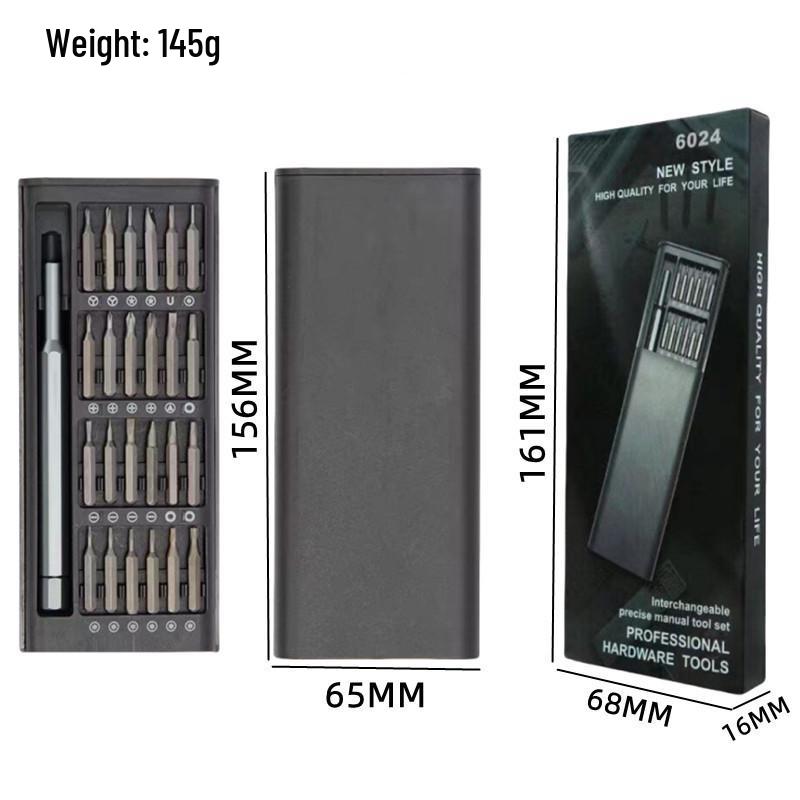 24-in-1 Precision Screwdriver Set for Phone, Glasses, and Watch Repair