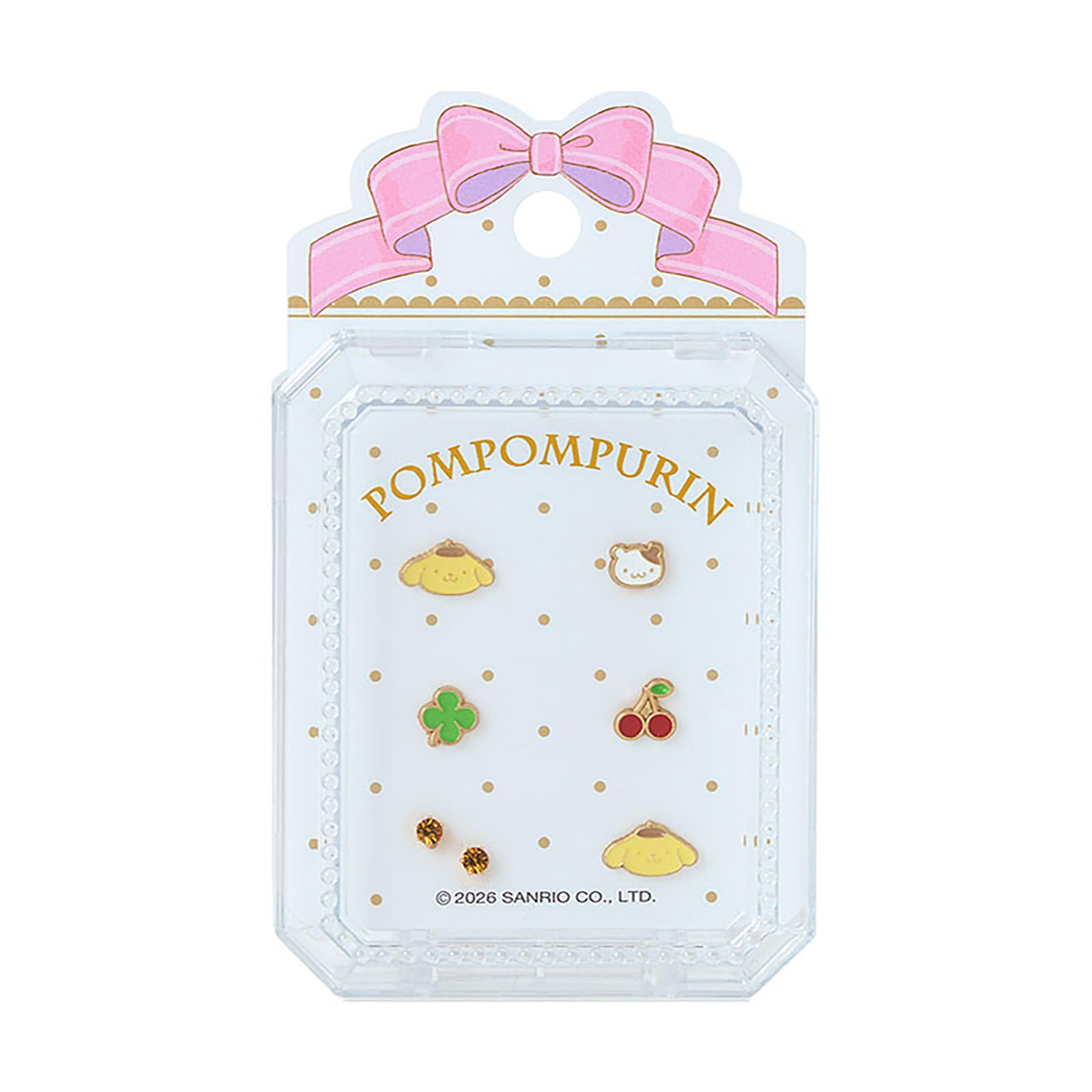 Sanrio Pompompurin Earring 7-Piece Set 923192
