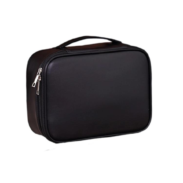 Oversized Cosmetic Storage Organizer Featuring Leakproof PU Substance And Structured Interior For Efficient Travel Packing
