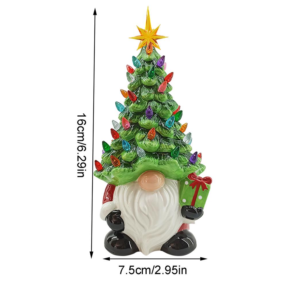 Glowing Gnome Christmas Faceless Doll Tree Decorations 2025 Night Light Xmas Gift Navidad 2025 New Year Home Decors