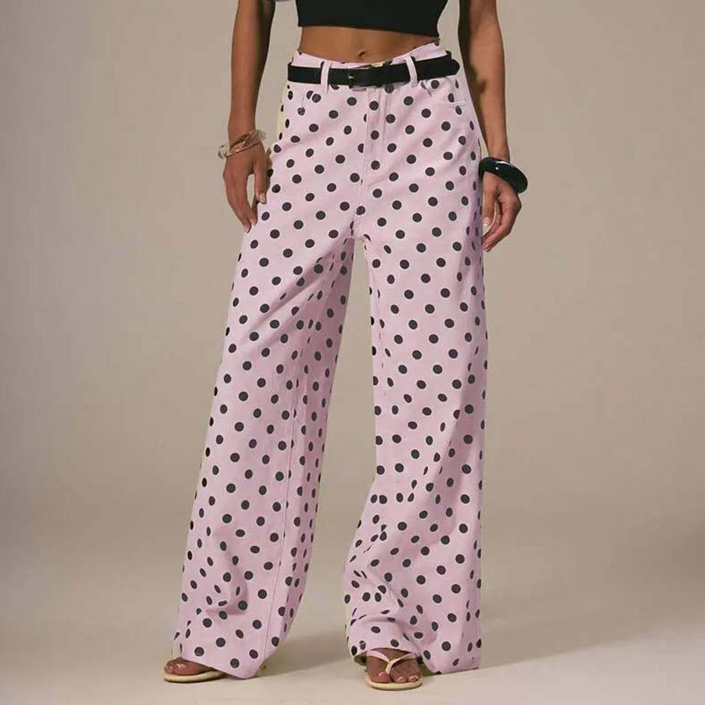 Women Hip Hop Baggy Jeans Wide Leg Mid-Low Waist Jeans Loose Boyfriends Jeans Vintage Denim Pants