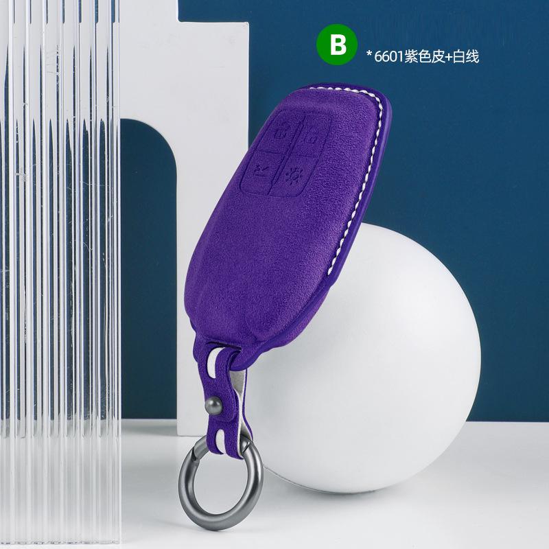 Car Key Case Cover Shell Fob for Ferrari 488 Roma SF90 F8 Protofino 812 458 F430 4 Buttons Car Remote Keychain Accessories JG9