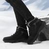 Men's Boots Winter Warm Fashion Cotton Shoes Thick Sole Casual Ankle Boots Outdoor Waterproofing Work Boots Male Free Shipping