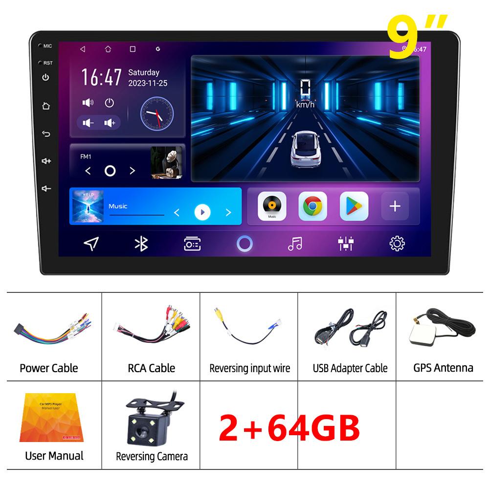 

TOYOUSONIC 2Din автомобильный радиоприемник 7 9 10 Автомагнитола Мультимедийный проигрыватель Экран Mirror Link Cchar Стерео Bluetooth DSP 2USB FM Камера 4 core 2GB+64GB CP