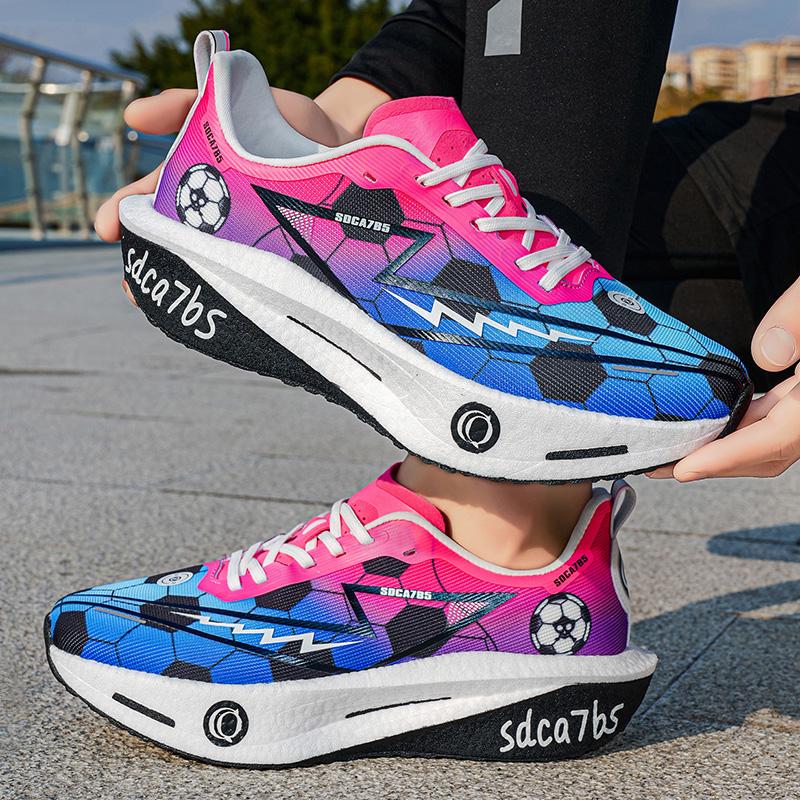 Running Shoes Carbon Board Speciality Marathon Men Sports Outdoor Breathable Lightweight Women's Comfortable Athletic Nonskid Casual Sneakers