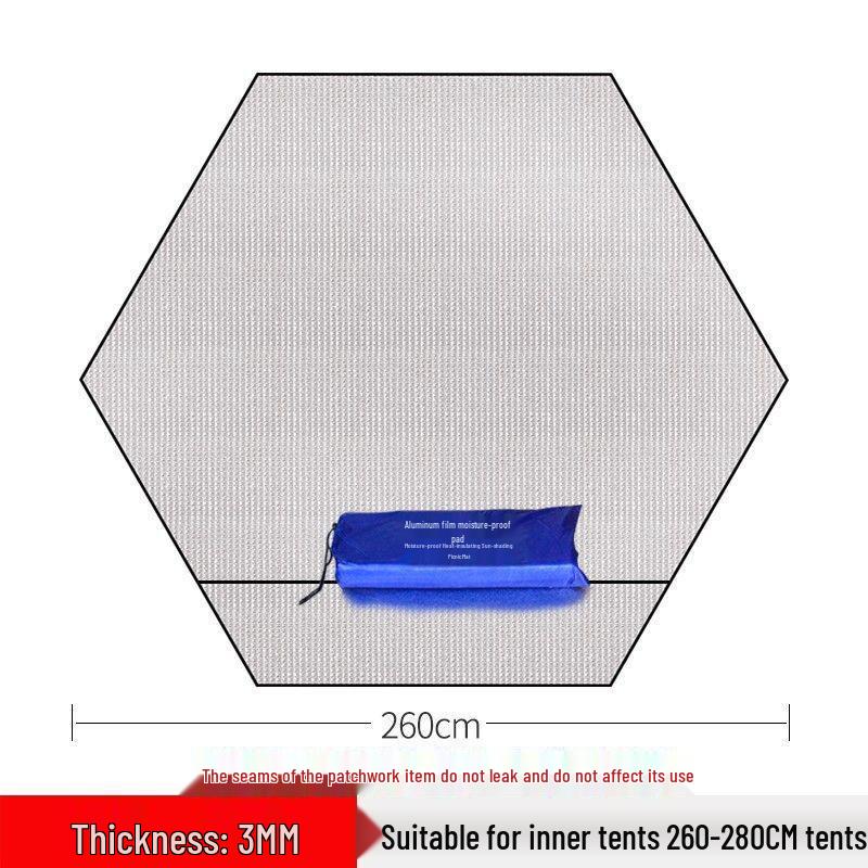 Hexagonal Thickened Moisture-Proof Picnic & Camping Mat