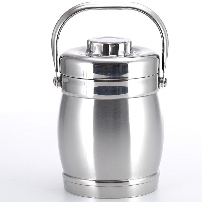 ZISIZ Thickened Stainless Steel Insulated Food Container