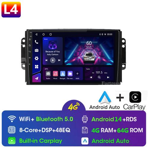 4G DSP Android For Chery Tiggo 3 3X Tiggo 2 Car Radio Multimedia Video Player Carplay GPS Navigation Stereo Autoradio DVD DR 3.0