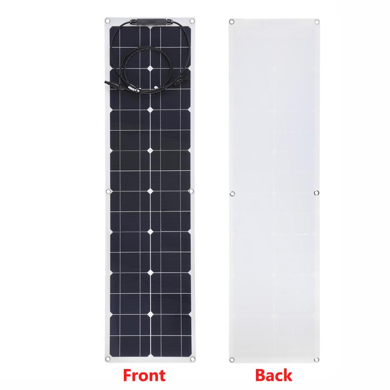 600W 300W Flexible Solar Panel Kit 12V Battery Charger Monocrystalline Cell Solar System For Outdoor Camping Yacht Car RV Boat