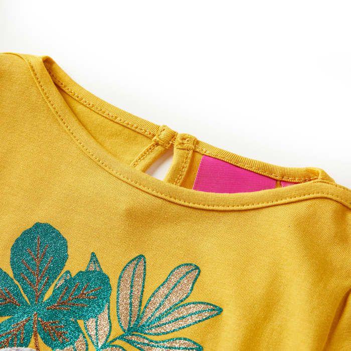 Children's Long-sleeved T-shirt Ochre 92/104/116/128/140