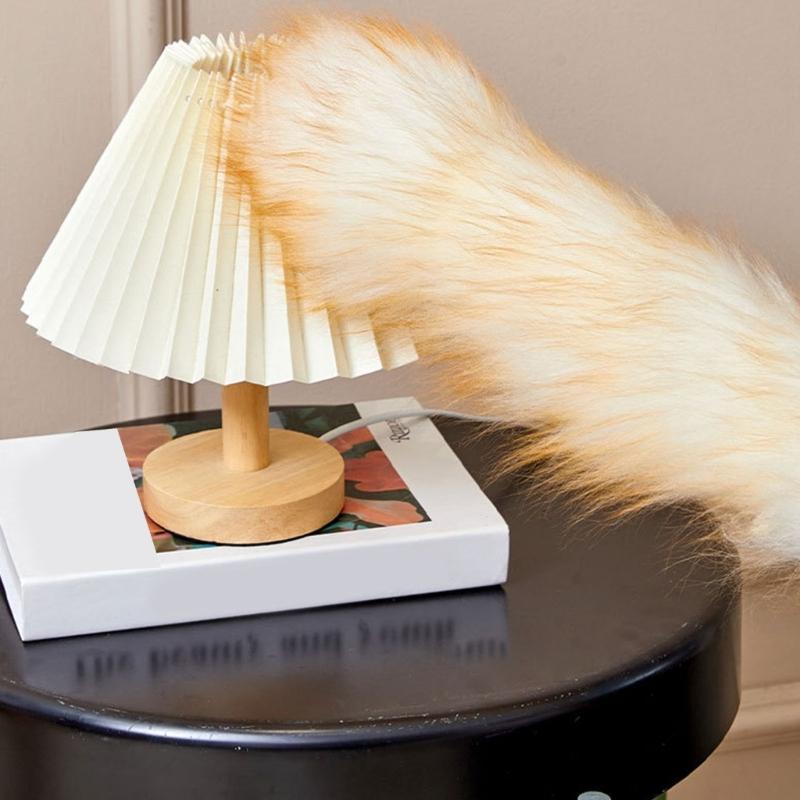 Home Cleaning Duster With Bamboos Handle Thickened Wool For Dust Removal On Electronics Furniture And Hard To Reach Area
