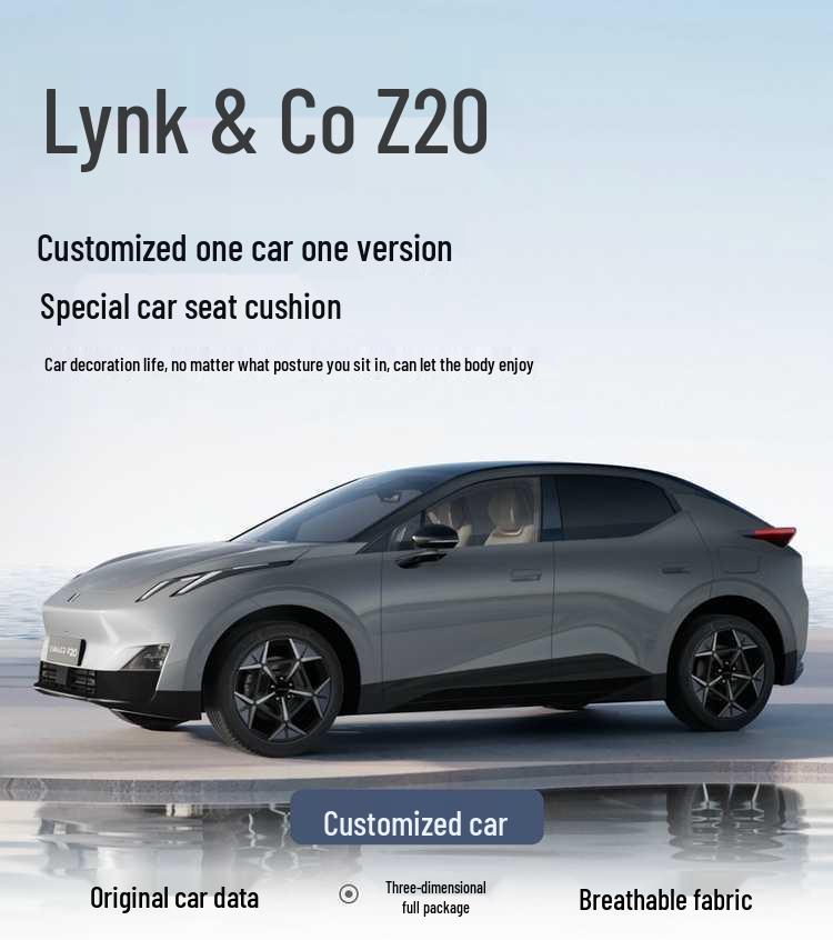 Lynk & Co Z20 Car Seat Cover: Full Coverage, Breathable, All-Season Flocking Cushion for 2025-2026 Models