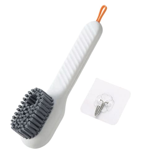 Shoe brush, shoe cleaning brush, press-type laundry brush, shoe cleaning brush for indoor shoes, sneaker brush, clothes brush, detergent holder, won't