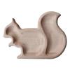 Squirrel Serving Dish Snack Bowl, Dessert Platter Tray, Candy Wood Tray Pistachio Bowls