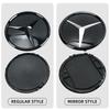 Griglia Frontale 3D 188mm Emblema Stella Badge Per Mercedes-Benz Classe C 2014-2018 GLC Emblemi Auto