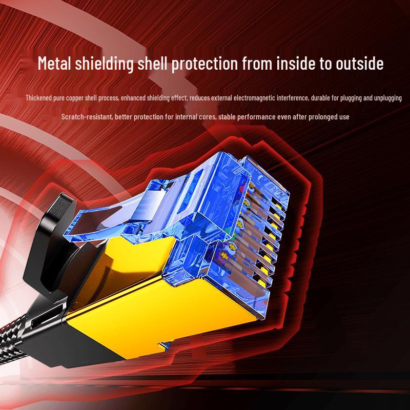 SAMZHE CAT8 Shielded Ethernet Cable
