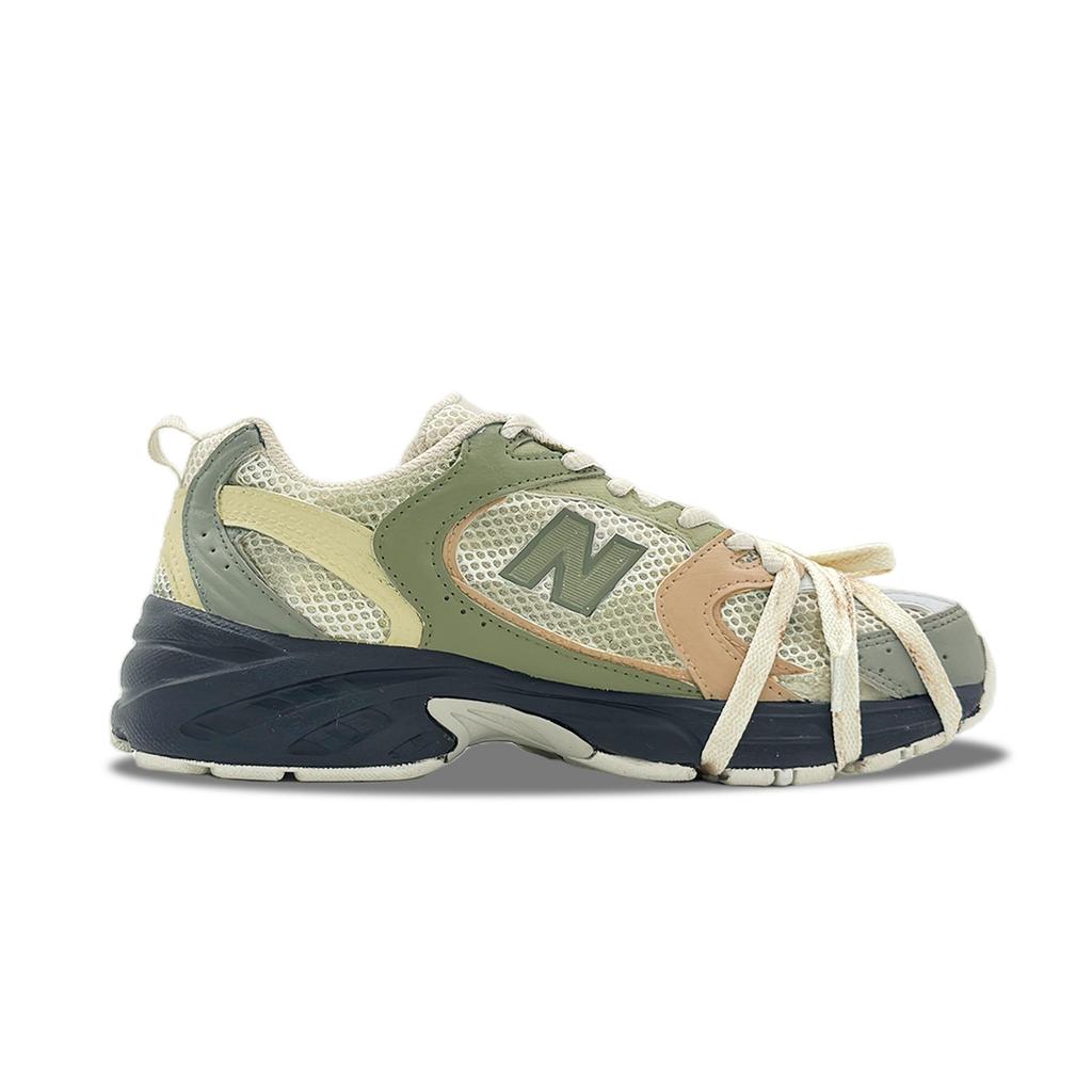 New Balance NB 530 Mesh, Textile, Artificial Leather Abrasion Resistant Breathable Low Top Casual City Commuting MR530AA1(D)(Team348-Funi )
