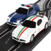 Slot Car 1/43 Scale Set Police Alfa Romeo Electric Racing Track Cars Toy For SCX Compact Go Ninco Scalextric tfc123