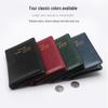 120-Pocket Large Capacity Leather Coin Album for Silver Dollars and Commemoratives